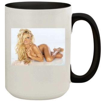 Pamela Anderson 15oz Colored Inner & Handle Mug