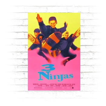 3 Ninjas (1992) Poster