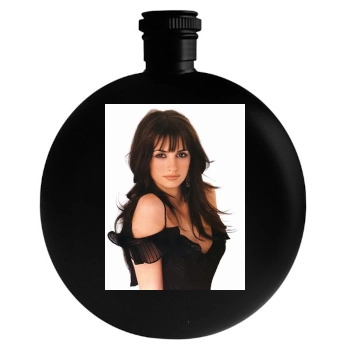 Penelope Cruz Round Flask