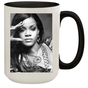 Rihanna 15oz Colored Inner & Handle Mug