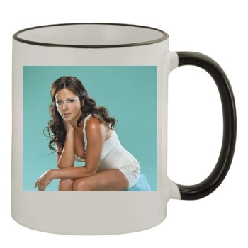 Sara Evans 11oz Colored Rim & Handle Mug