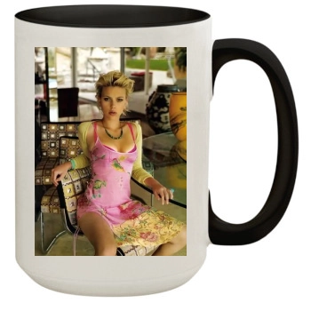 Scarlett Johansson 15oz Colored Inner & Handle Mug