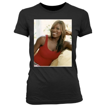 Serena Williams Women's Junior Cut Crewneck T-Shirt