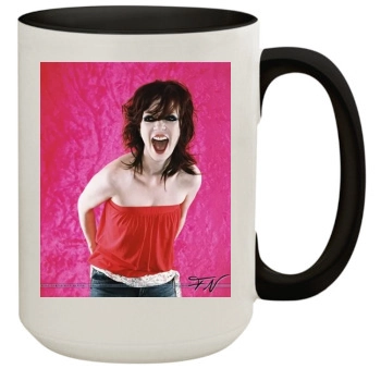 Shirley Manson 15oz Colored Inner & Handle Mug