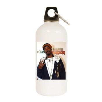 Snoop Dogg White Water Bottle With Carabiner