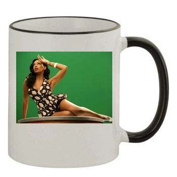 Solange Knowles 11oz Colored Rim & Handle Mug
