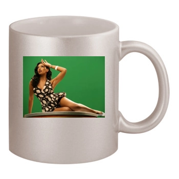 Solange Knowles 11oz Metallic Silver Mug