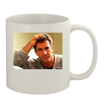 Mel Gibson 11oz White Mug