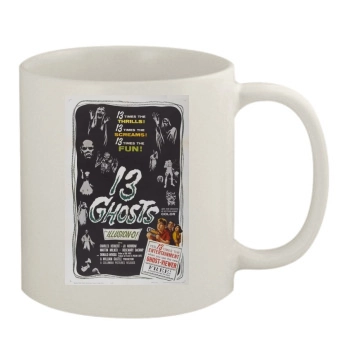 13 Ghosts (1960) 11oz White Mug