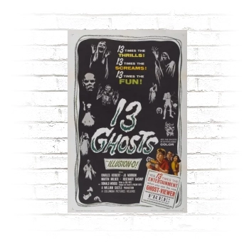 13 Ghosts (1960) Poster