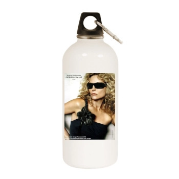 Michelle Pfeiffer White Water Bottle With Carabiner