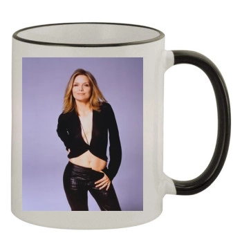 Michelle Pfeiffer 11oz Colored Rim & Handle Mug