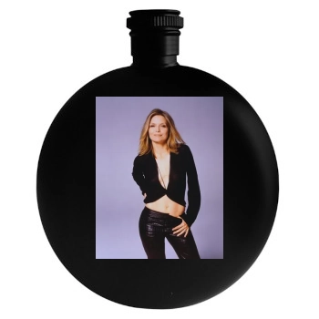 Michelle Pfeiffer Round Flask