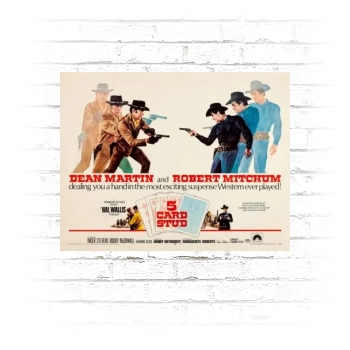 5 Card Stud (1968) Poster