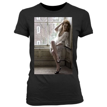 Amy Adams Women's Junior Cut Crewneck T-Shirt