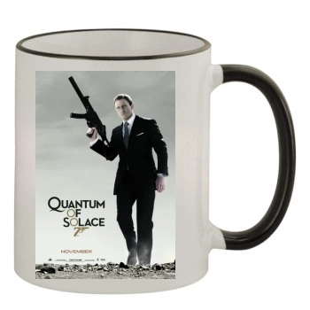 Quantum of Solace (2008) 11oz Colored Rim & Handle Mug