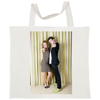 Becki Newton and Michael Urie Tote