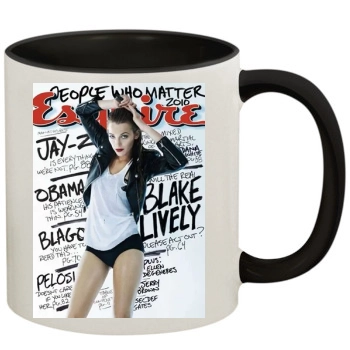 Blake Lively 11oz Colored Inner & Handle Mug