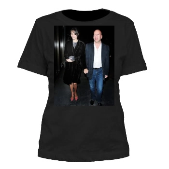 Bruce Willis and Emma Heming Women's Cut T-Shirt