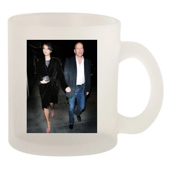 Bruce Willis and Emma Heming 10oz Frosted Mug