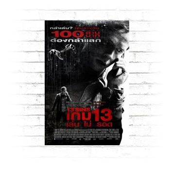 13 Sins (2014) Poster