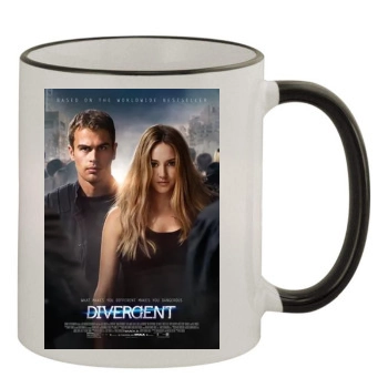Divergent(2014) 11oz Colored Rim & Handle Mug