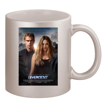 Divergent(2014) 11oz Metallic Silver Mug