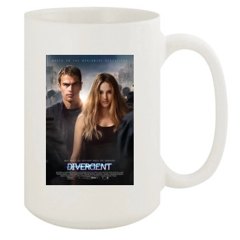 Divergent(2014) 15oz White Mug