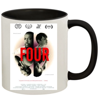 Four(2012) 11oz Colored Inner & Handle Mug