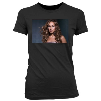 Leona Lewis Women's Junior Cut Crewneck T-Shirt