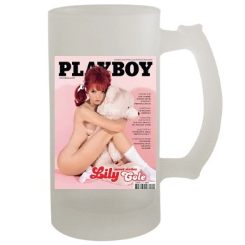 Lily Cole 16oz Frosted Beer Stein