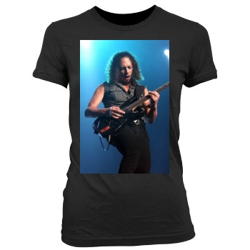 Metallica Women's Junior Cut Crewneck T-Shirt
