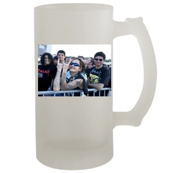 Metallica 16oz Frosted Beer Stein