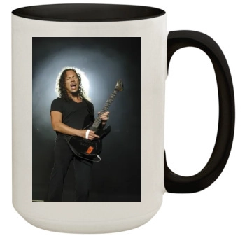Metallica 15oz Colored Inner & Handle Mug