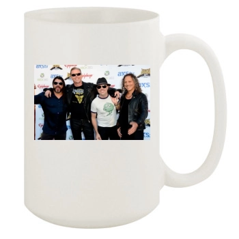 Metallica 15oz White Mug