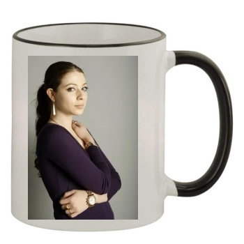 Michelle Trachtenberg 11oz Colored Rim & Handle Mug