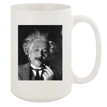 Albert Einstein 15oz White Mug