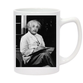 Albert Einstein 14oz White Statesman Mug