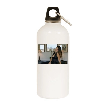 Petra Nemcova White Water Bottle With Carabiner