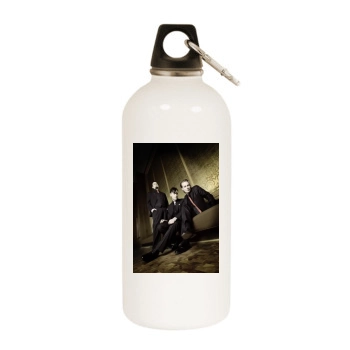 Covenant White Water Bottle With Carabiner