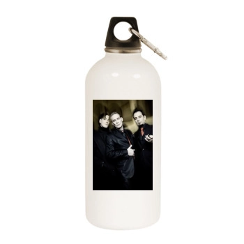 Covenant White Water Bottle With Carabiner