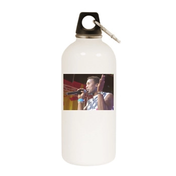 Haddaway White Water Bottle With Carabiner