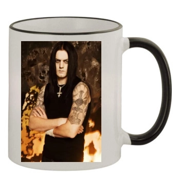 Satyricon 11oz Colored Rim & Handle Mug