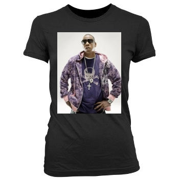 Jay-Z Women's Junior Cut Crewneck T-Shirt