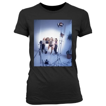 Spice Girls Women's Junior Cut Crewneck T-Shirt