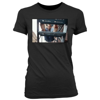 Moby Women's Junior Cut Crewneck T-Shirt