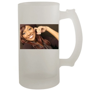 Monica 16oz Frosted Beer Stein