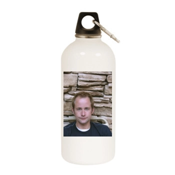 Billy Boyd White Water Bottle With Carabiner