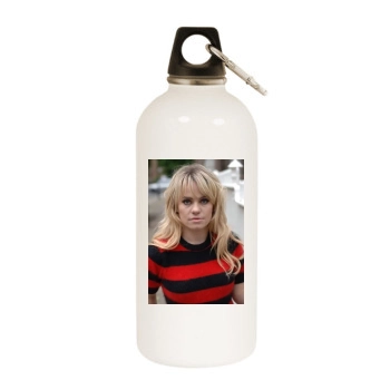 Duffy White Water Bottle With Carabiner