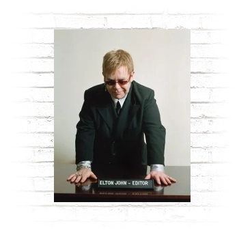 Elton John Poster